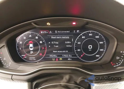 2019 Audi A5 45 Premium z USA, uszkodzony, nr VIN WAUTNAF50KA036997